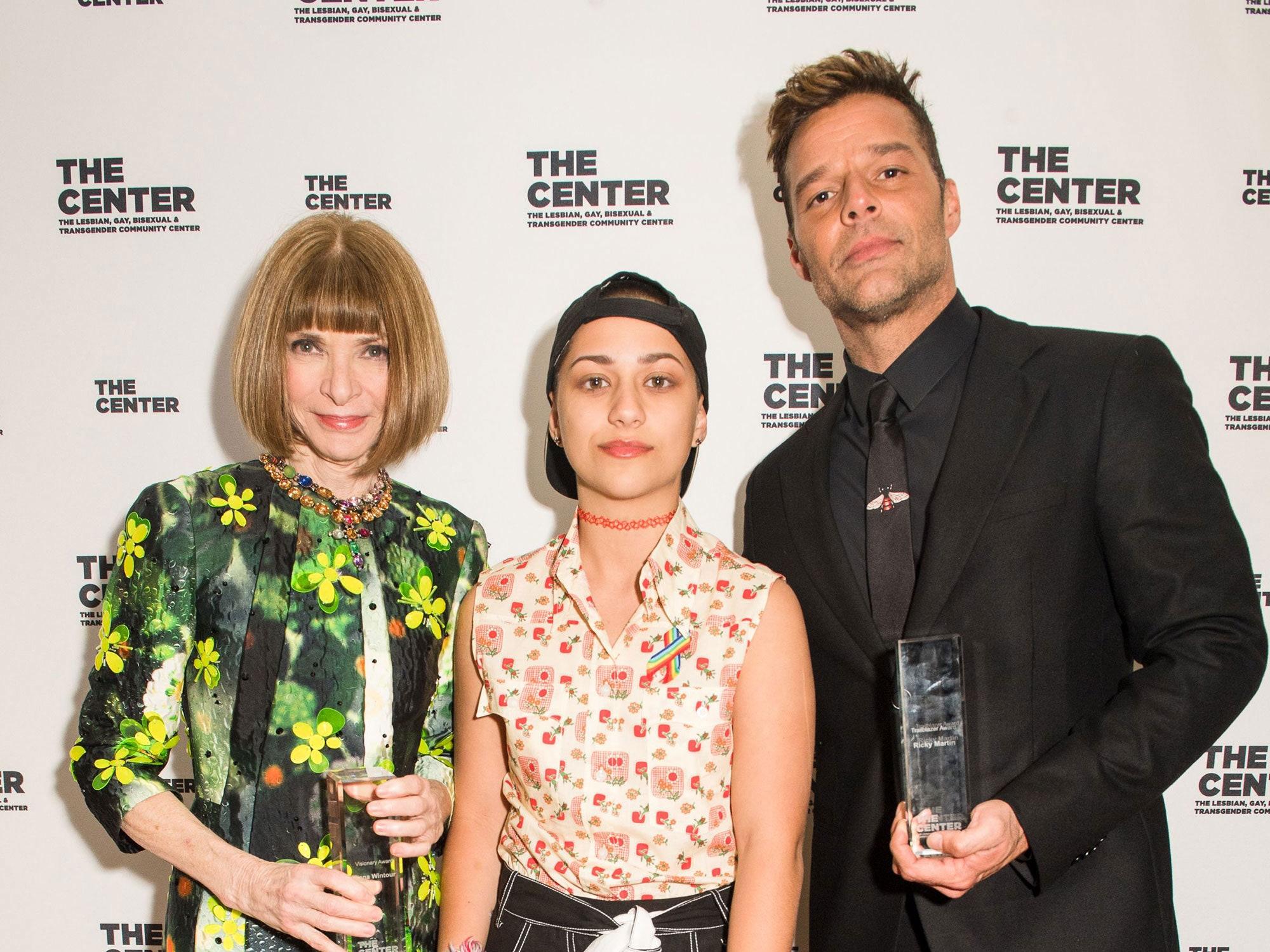 Anna Wintour, Emma González, Ricky Martin, and More at the LGBT ...